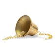 Brass Bell - Enamel - 5.5 Inches | Brass Bell Hanging  Pooja Hanging Bell with Chain  Hanging Bells for Mandir on Sale