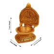 Kamatchi Vilakku - 7 Inches | Brass Kamakshi Deepam  Lamp for Pooja Cheap