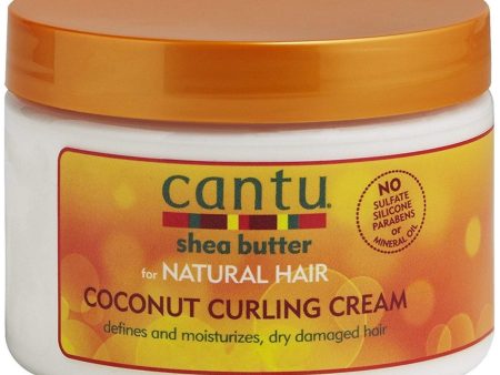 Cantu Shea Butter  For Natural Hair Coconut Curling Cream 12oz Supply