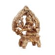 Varahi Amman Statue - 4.5 Inches | Varahi Idol  Antique Brass Statue  Varahi with Arch Idol for Pooja Online now