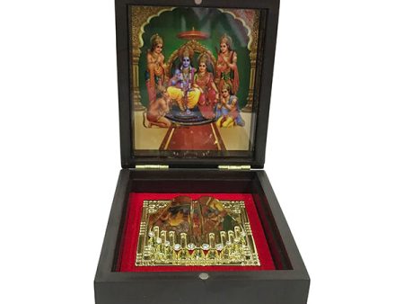 Pooja Box | Charan Paduka Box  Ram Darbar Padham Box for Pooja Hot on Sale