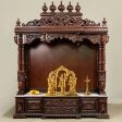 Ram Darbar Murti with Arch - 7 x 8 Inches | Aluminium Statue  Gold Polish Ram Darbar Idol for Pooja  530 Gms Approx Online now