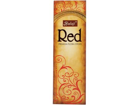 Balaji Red Premium Flora Incense Sticks - 50 Gms | Agarbathi  Agarbatti for Pooja Online