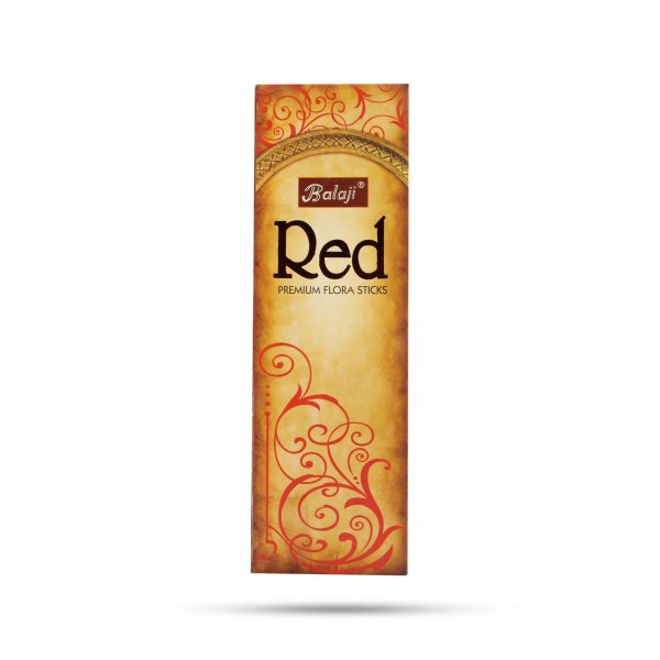 Balaji Red Premium Flora Incense Sticks - 50 Gms | Agarbathi  Agarbatti for Pooja Online