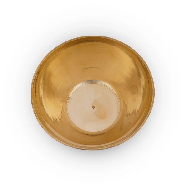 Brass Bowl - 2 x 4.5 Inches | Katora  Cup for Pooja  160 Gms Approx Fashion