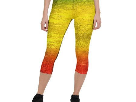 King Kashi Capri Leggings For Cheap