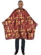 Betty Dain Vintage Gold edition Styling Cape Gold Burgundy Cheap