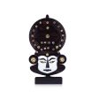 Kathakali Head with Stand - 14 x 7.5 Inches | Wooden Wall Hanging  Kathakali Carved Face for Home on Sale