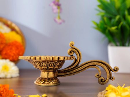 Karthik Deepam - 4 x 9.5 Inches | Agal Vilakku Diya  Brass Lamp for Pooja  1.160 Kgs Approx For Cheap