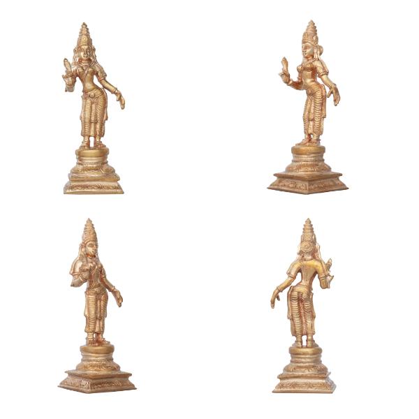 Ram Darbar Murti - 6 Inches | Panchaloha Statue  Ram Darbar Idol for Pooja  1.350 Kgs Approx Online