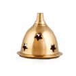 Brass Diya - Apple - 2.5 x 2 Inches | Nanda Deep  Agal Vilakku  Brass Lamp  Brass Deepam for Pooja Cheap