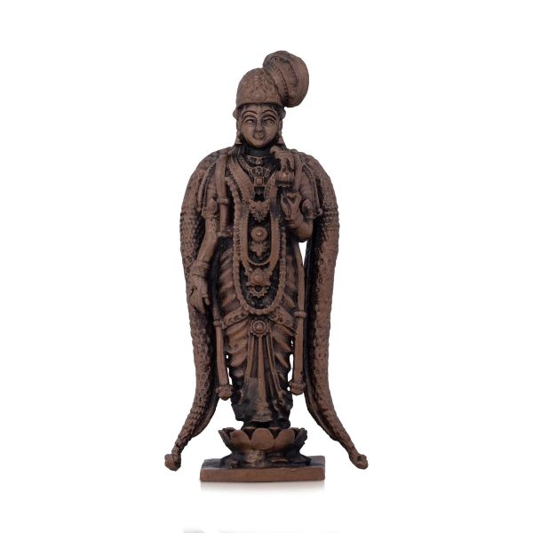 Andal Statue - 4.5 x 2.5 Inches | Copper Idol  Goda Devi Idol for Pooja  275 Gms Approx Sale