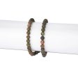 Unakite Mala - 16 Inches | Japa Mala  Stone Mala for Meditation Sale