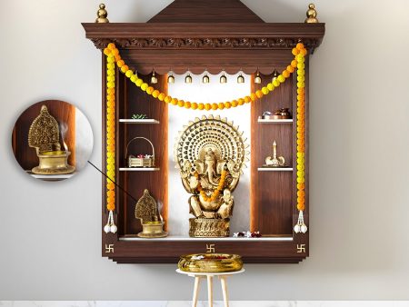 Kamatchi Vilakku -Asthalakshmi -5.5 Inches | Brass Kamakshi Deepam  Lamp for Pooja For Cheap