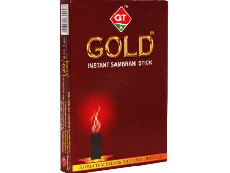 GT Gold Instant Sambrani 15 Pcs on Sale