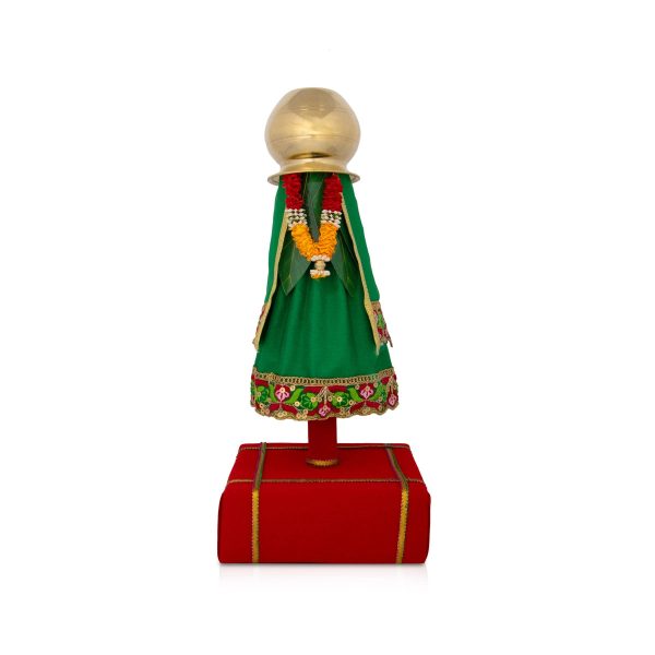 Readymade Gudhi    Maharashtrian Festival Gudi Padwa Stand GudiPadwa Decoration Showpiece Assorted Colour & Design Fashion