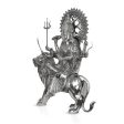 Durga Murti - 45 Inches | Sherawali Mata  Copper Idol for Pooja  15.580 Kgs Approx Online now