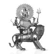 Durga Murti - 45 Inches | Sherawali Mata  Copper Idol for Pooja  15.580 Kgs Approx Online now