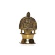 Kamatchi Vilakku -Kajalakshmi - 4.75 Inches | Brass Kamakshi Deepam  Lamp for Pooja Online