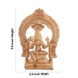 Mariamman Statue with Arch - 9.5 x 6.5 Inches | Panchaloha Idol  Mariamman Idol for Pooja  2.105 Kgs Approx For Discount