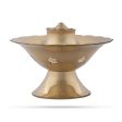 Brass Agarbathi Stand - 2.5 x 3 Inches | Kamal Cup Design Incense Stick Holder for Pooja  40 Gms Approx For Cheap