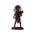 Anjaneya Statue - 2.5 x 1.5 Inches |Standing Hanuman Statue  Copper Idol   Hanuman Murti for Pooja  65 Gms Approx on Sale