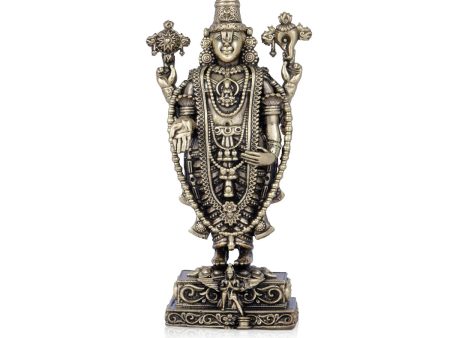 Balaji Murti - 6 x 3 Inches | Brass Idol  Balaji Idol for Pooja  355 Gms Approx Cheap