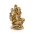 Laxmi Murti - 2 x 1.25 Inches | Antique Brass Statue  Lakshmi Idol for Pooja  50 Gms Approx Discount