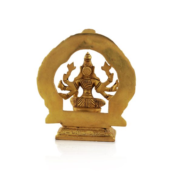 Varahi Amman Statue - 5.5 Inches | Varahi Idol  Antique Brass Statue  Varahi with Arch Idol for Pooja Fashion