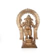 Ganesh Murti with Arch - 19 x 12 Inches | Panchaloha Idol  Ganpati Murti  Vinayaka Idol for Pooja  17.57 Kgs Hot on Sale