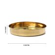 Brass Plate - 6 Inches | Nakshatra Plate  Thali Plate  Pooja Plate for Home  80 Gms Approx Online Sale