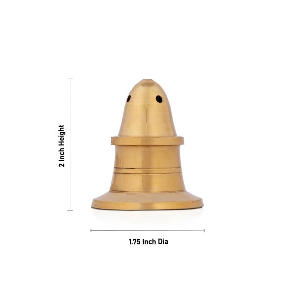 Agarbathi Stand - 2 x 1.75 Inches | Brass Incense Holder  Agarbatti Stand for Pooja  45 Gms Approx Hot on Sale