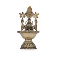 Lakshmi Balaji Lamp - 5 x 2.75 Inches | Brass Lamp  Deepam for Pooja  200 Gms Approx For Cheap