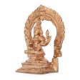 Laxmi Murti with Arch - 6 Inches | Lakshmi Idol  Panchaloha Statue  Lakshmi Murti for Pooja  900 Gms Approx Supply