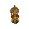 Kamatchi Vilakku -Kajalakshmi - 4.75 Inches | Brass Kamakshi Deepam  Lamp for Pooja Online