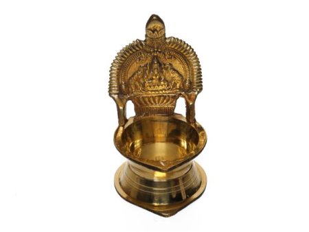 Kamatchi Vilakku -Kajalakshmi - 4.75 Inches | Brass Kamakshi Deepam  Lamp for Pooja Online