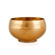 Brass Diya - Apple - 6 x 3 Inches | Nanda Deep  Agal Vilakku  Brass Lamp  Brass Deepam for Pooja on Sale