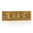 Shank Chakra Namam Wall Hanging - 4 x 12 Inches | Brass Wall Hanger for Home  1.960 Kgs Approx Online Hot Sale