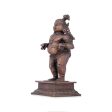 Krishnan Statue - 4.5 x 2 Inches | Copper idol  Krishna Statue Standing With Laddu Idol for Pooja  445 Gms Approx For Cheap