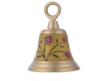 Temple Bell - 7 Inches | Mandir Bell  Brass Bell  Bell for Pooja  800 Gms Approx For Cheap