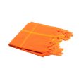 Angavastram - 30 x 60 Inches | Mudi Design Thundu  Orange Colour Towel  Melmundu for Mens Online Hot Sale