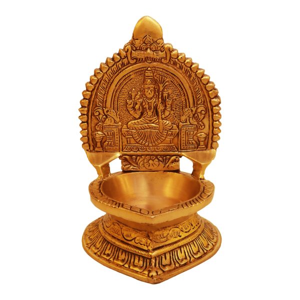 Kamatchi Vilakku - 7 Inches | Brass Kamakshi Deepam  Lamp for Pooja Cheap