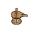 Brass Shivling Idol - 2 x 1.75 Inches | Shiva Lingam Statue for Pooja  45 Gms Approx Online