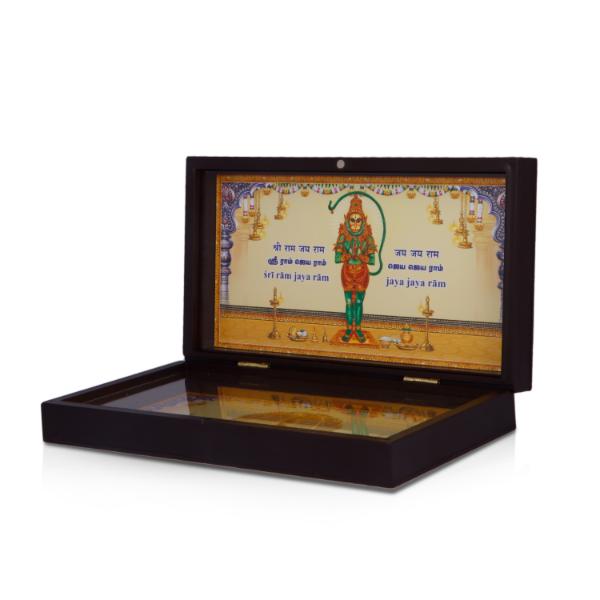 Jai Hanuman Print Paduka Box | Padham Box  Pooja Box for Home Decor For Cheap