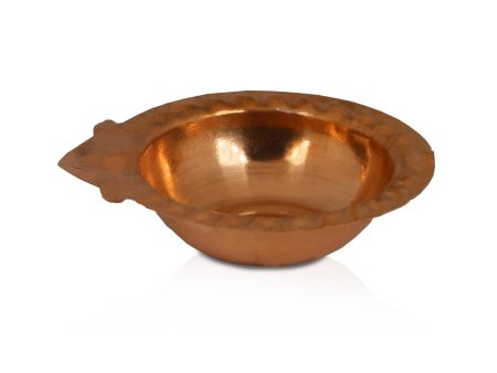 Karthik Deepam - 1 x 2.5 Inches | Copper Lamp  Vilakku  Agal Diya for Pooja  60 Gms Approx For Cheap