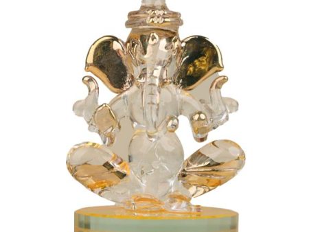 Ganesh Murti - 3 Inches | Glass Ganesha Idol  Vinayagar Statue for Home Decor Online