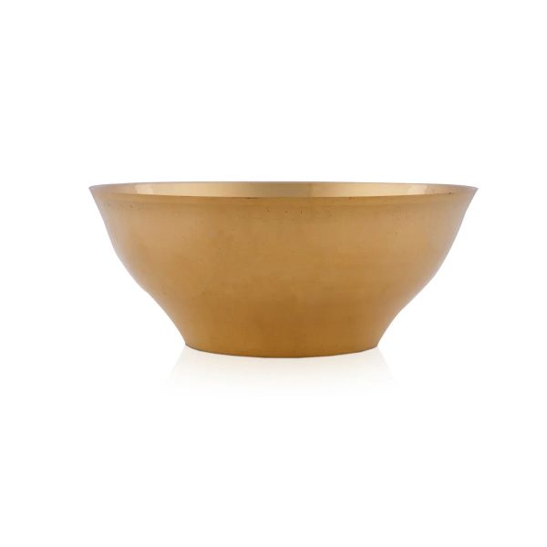 Brass Bowl - 2.25 x 5.5 Inches | Katora  Cup for Pooja  220 Gms Approx on Sale