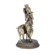 Krishna with Cow Statue - 5 x 4 Inches | Brass Idol  Cow and Krishna statue for Pooja  510 Gms Approx For Discount