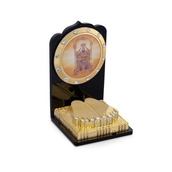 Paduka Box - 2.75 x 1.5 Inches | Balaji Pooja Box  Acrylic Padham Box for Home Online Hot Sale