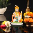 Anjaneya Statue - 9 Inches | Hanuman Statue  Resin Hanuman Murti for Home Decor Hot on Sale